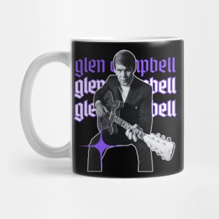 Glen campbell x 60s retro style Mug